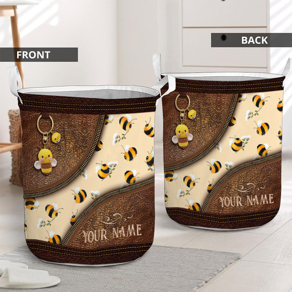 Bee Happy - Personalized Bee Storage Basket