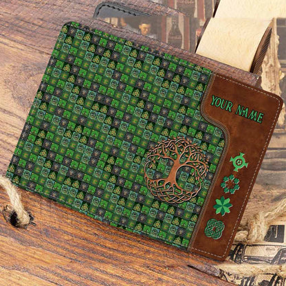 Tree Of Life - Personalized Irish Passport Holder