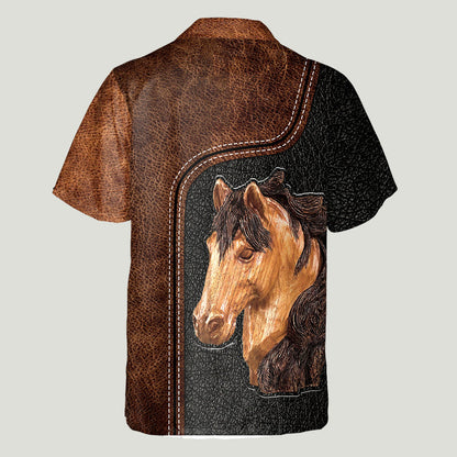 Ride More Worry Less - Personalized Horse Hawaiian Shirt