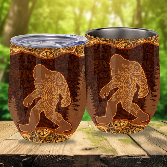 Believer - Bigfoot Wine Tumbler
